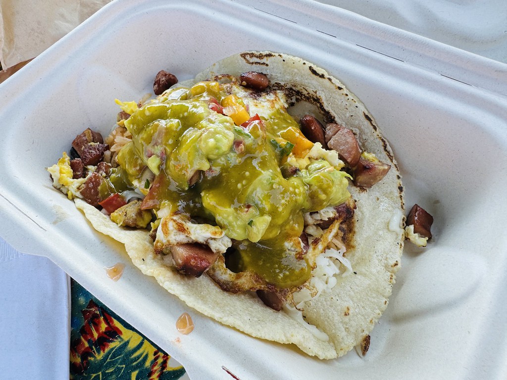 Mushroom Breakfast Taco